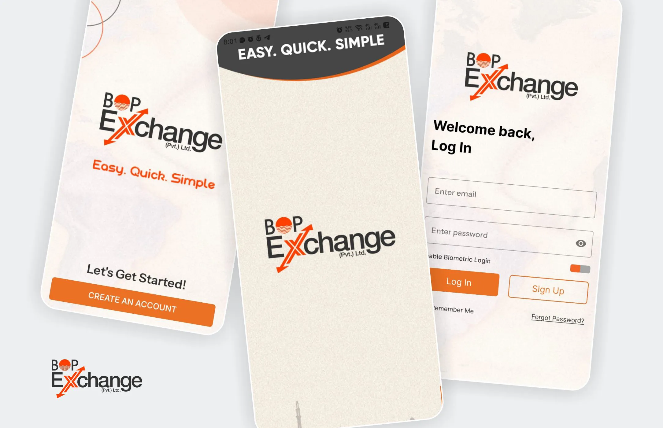 BOP Exchange Mobile App